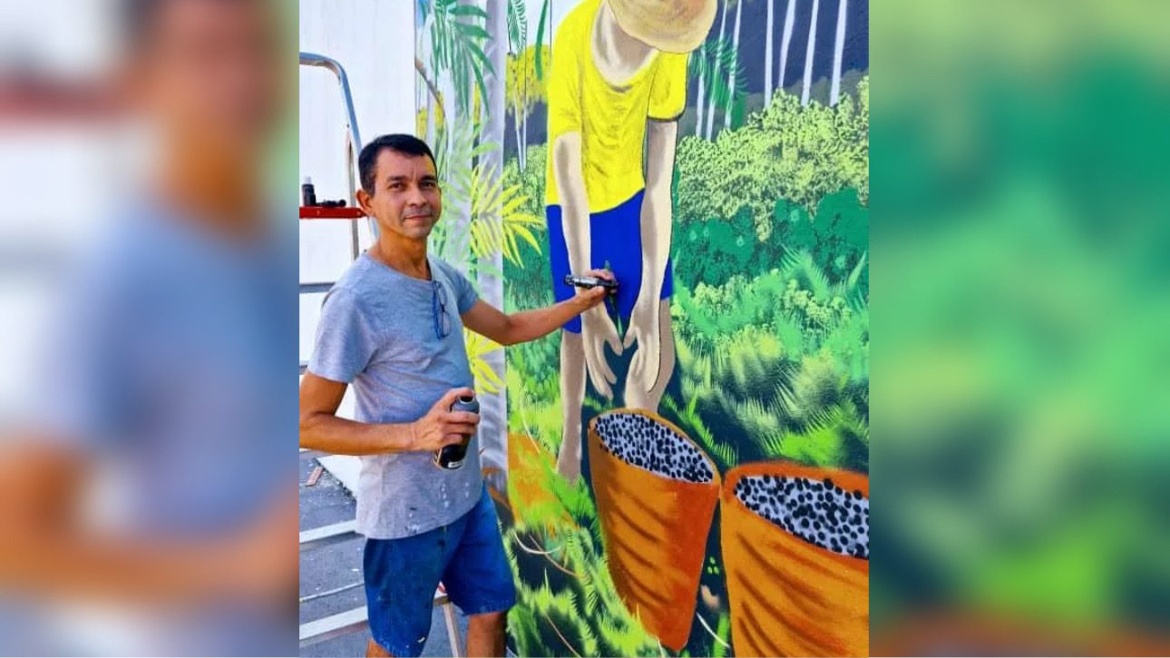 Projeto financiado pela Lei Rouanet produz murais artísticos em cidades do Pará