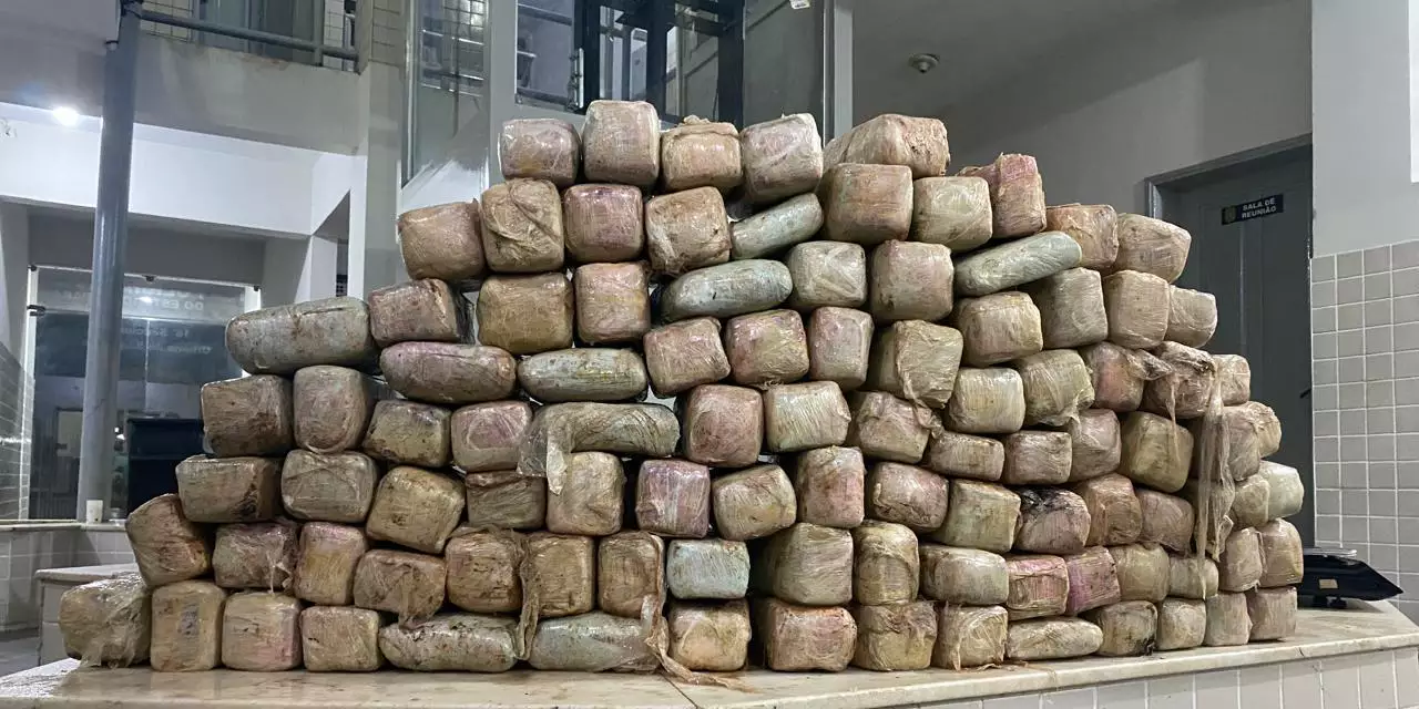 PM apreende 115 kg de drogas no oeste do Pará