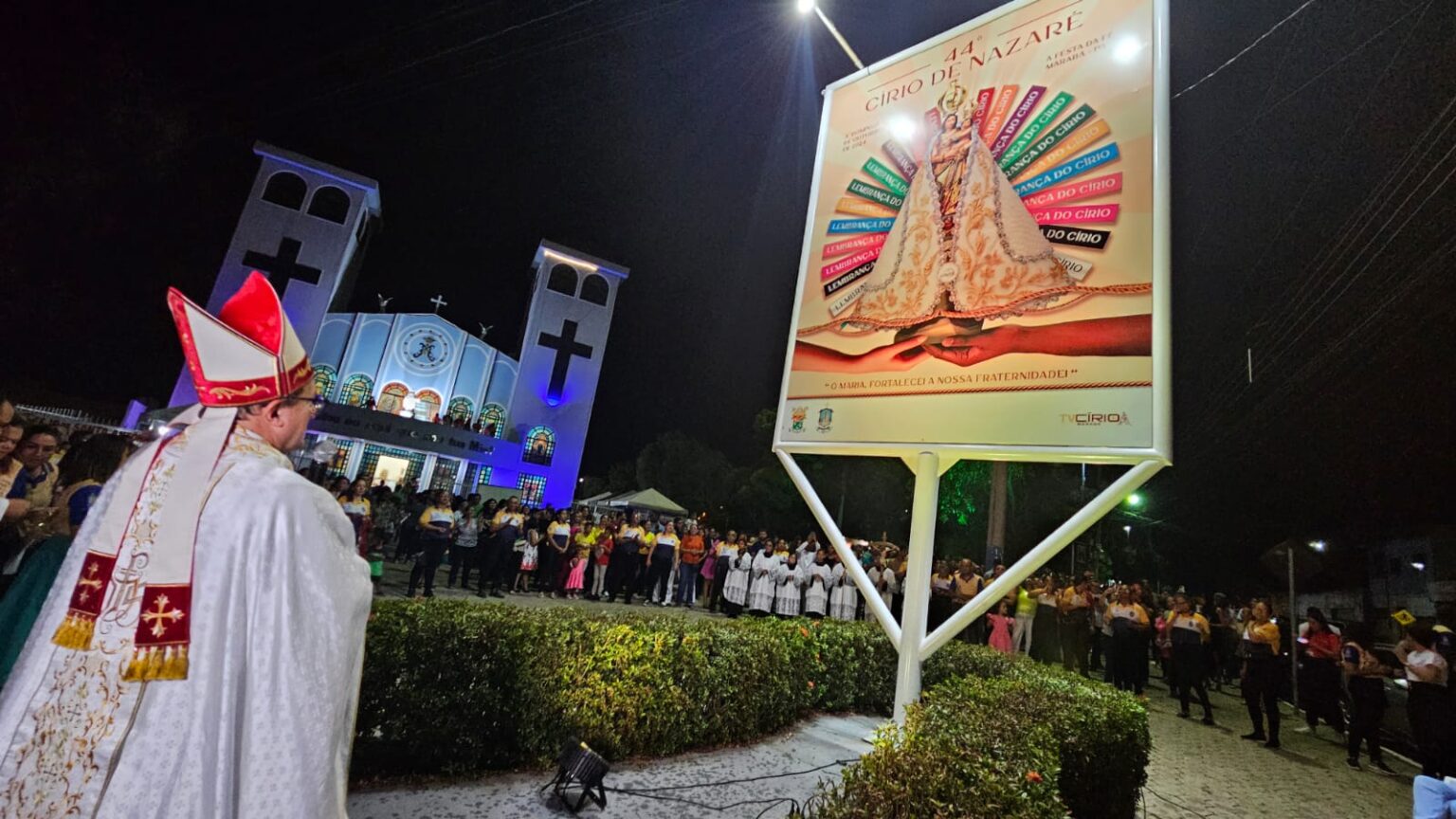 Cartaz do 44° Círio é apresentado para a comunidade católica em Marabá