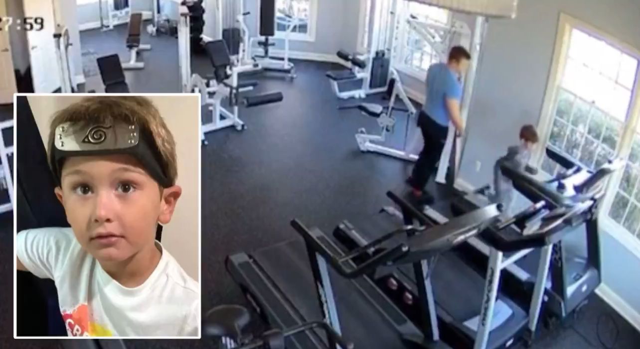 Menino de 6 anos morre após ser forçado a correr em esteira pelo pai