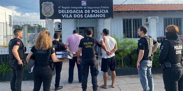 Dois homens são presos por furto qualificado no Pará