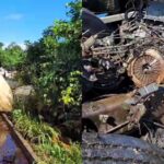 Acidente entre carretas deixa dois mortos e um ferido no Tocantins