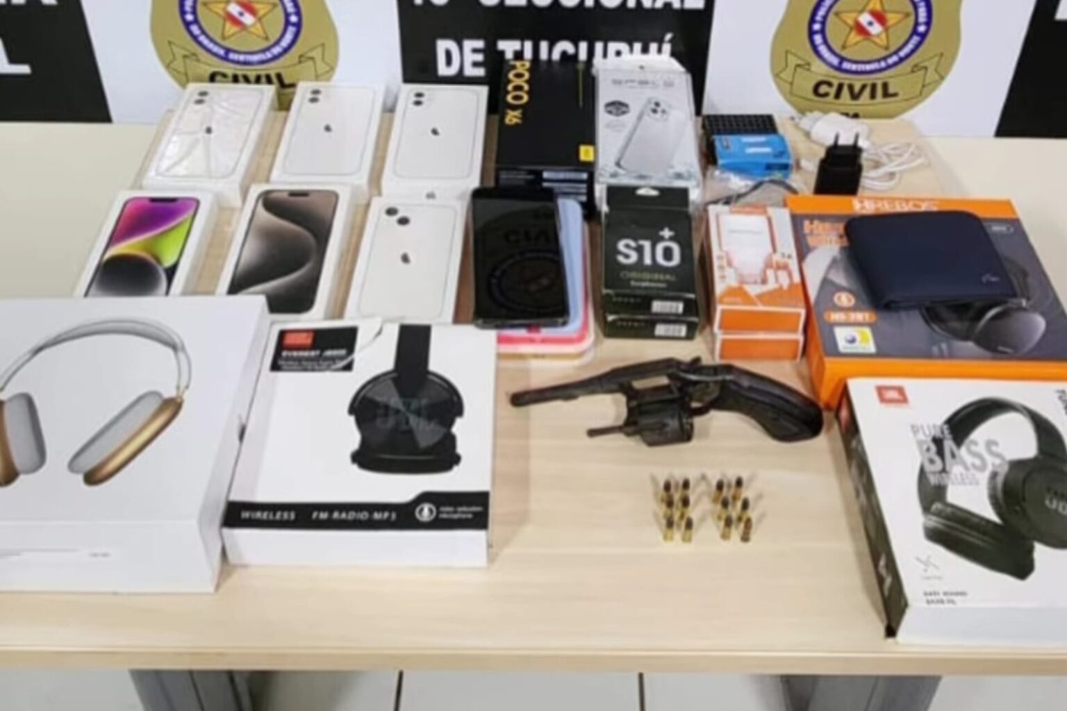Dupla envolvida em roubo a loja de celulares é presa em Tucuruí