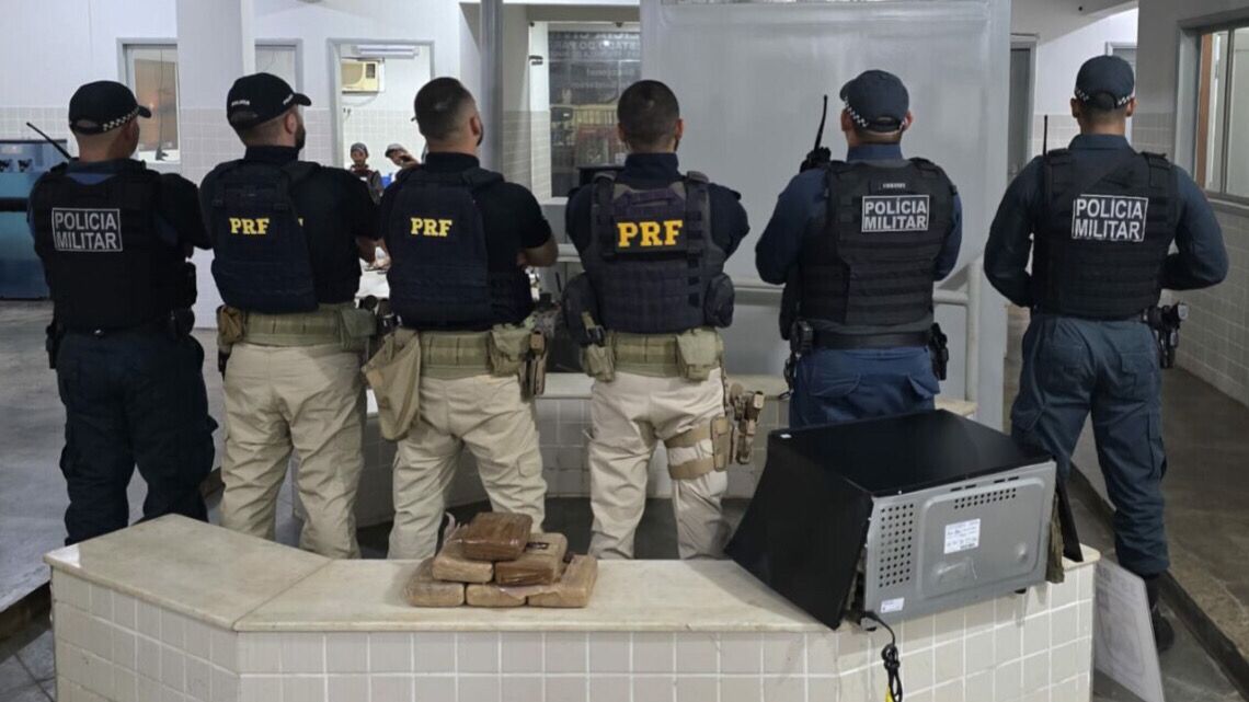PRF e PM apreendem 6,6 kg de skunk escondidos em fornos elétricos no Pará
