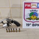 PM flagra passageiro com arma de fogo e munições em Paragominas