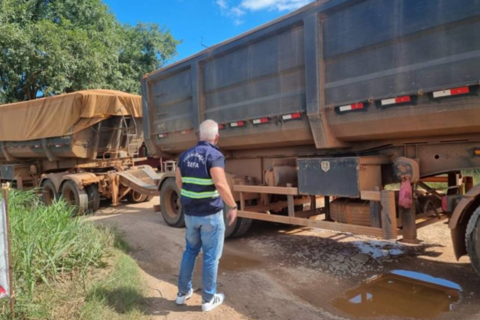 Sefa apreende 49 toneladas de milho em São João do Araguaia