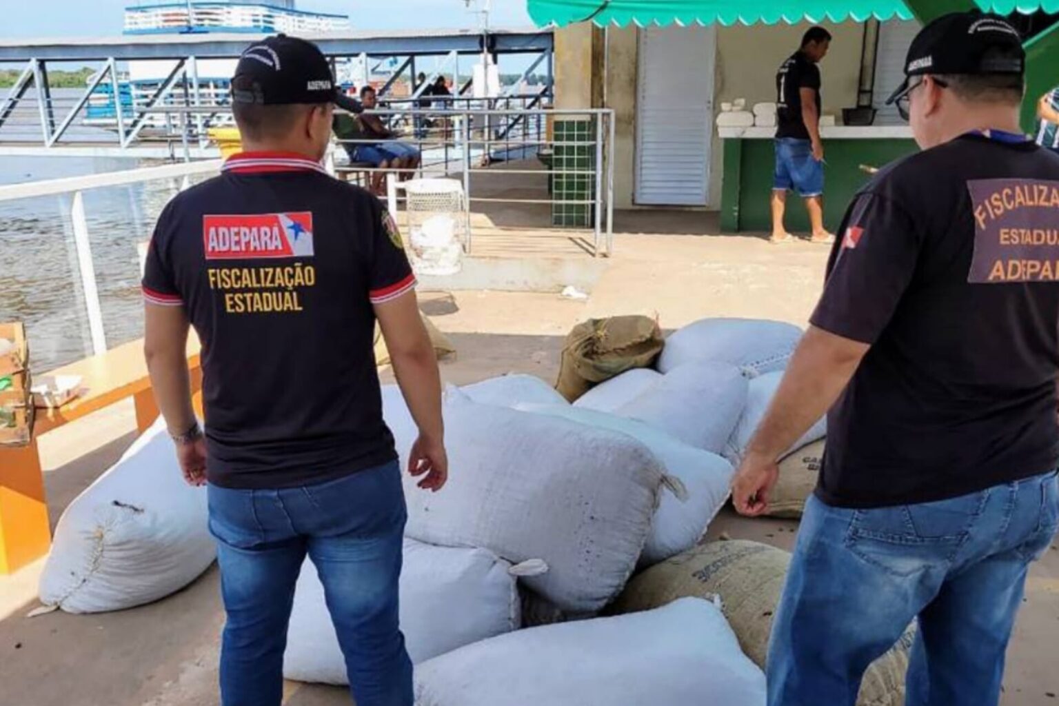 Fiscais da Adepará apreendem 126 sacas de amêndoas de cacau