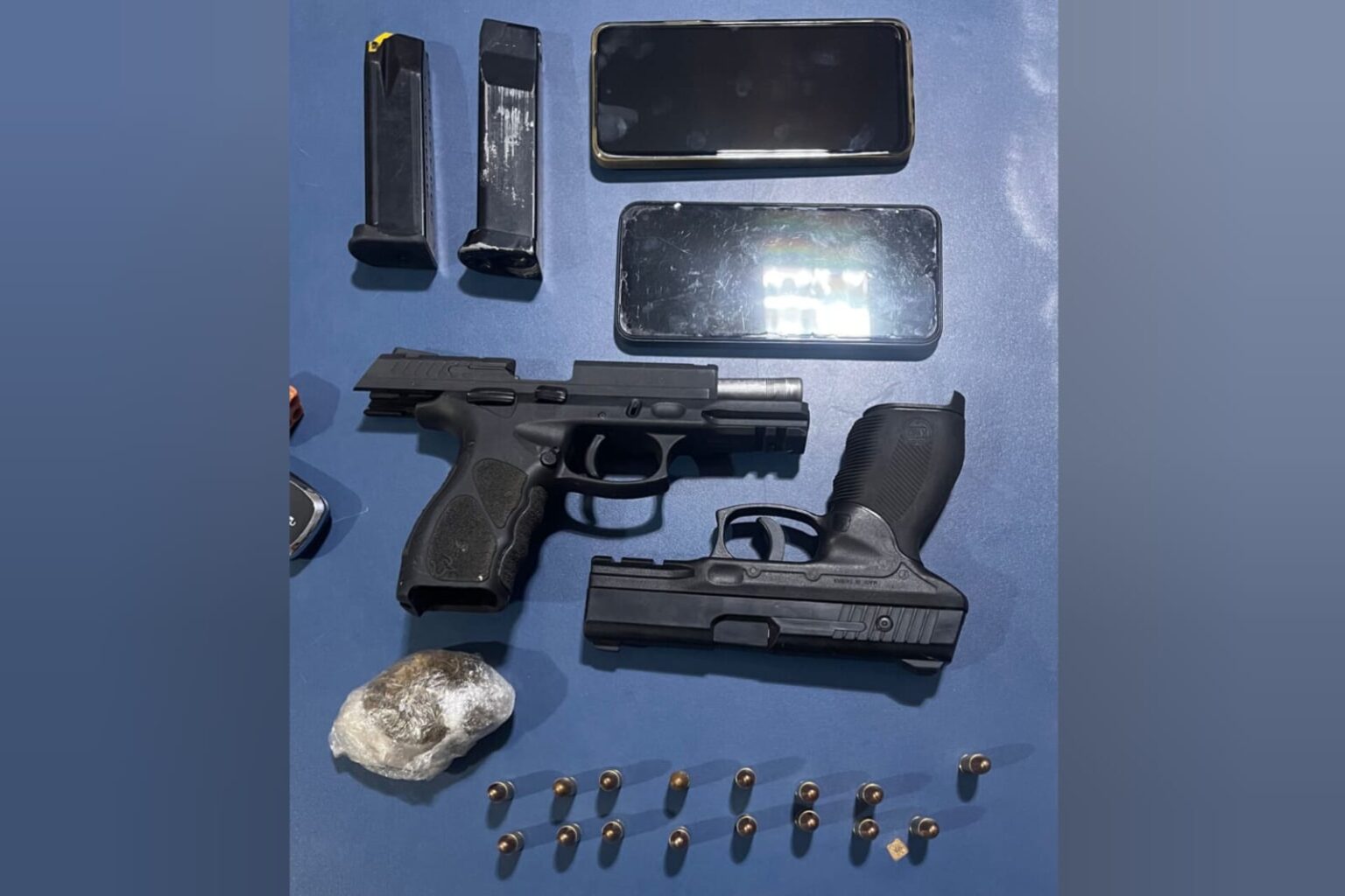 PM prende três criminosos com drogas, arma e munições em Novo Progresso