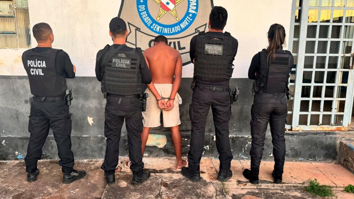 Homem investigado por homicídio é preso em Santana do Araguaia