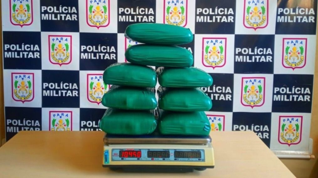 PM apreende mais de 10kg de ‘super maconha’ no Pará