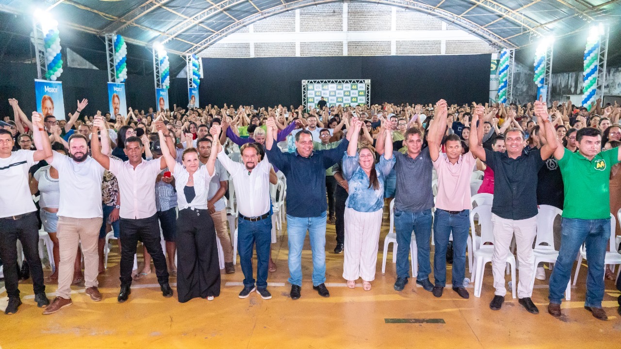 Prefeito Moacir Pires lança pré-candidatura à reeleição em convenção em Xinguara
