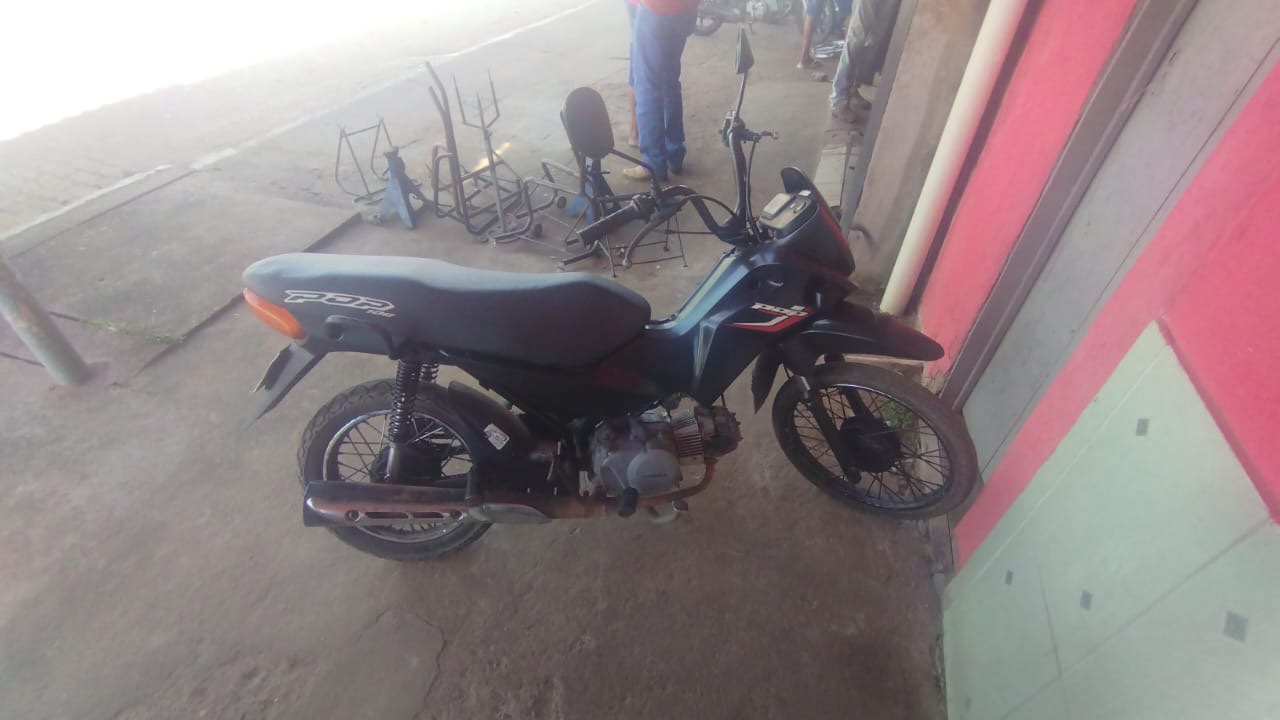 Polícia Militar recupera moto com registro de furto em Itupiranga