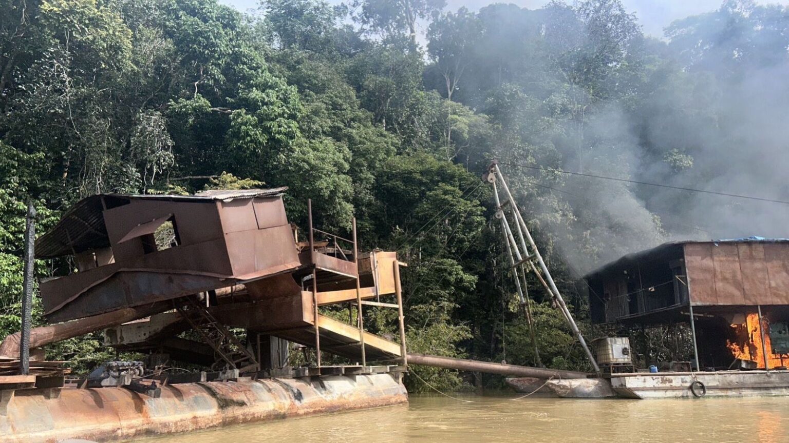 Operação Ararajuba combate garimpo ilegal no Oeste do Pará
