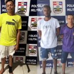 PM prende quatro homens em operação no final de semana em Marabá