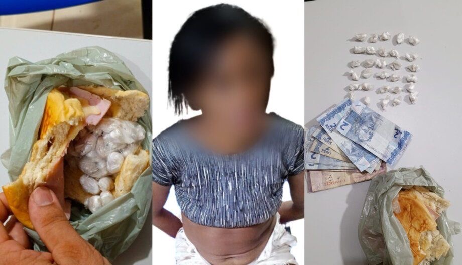 PM detém mulher suspeita de tráfico após encontrar crack em x-salada no Pará