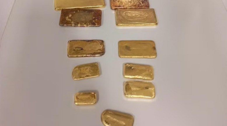 Passageiro que saiu do Pará é preso com 2,5 kg de ouro ao desembarcar no aeroporto de Boa Vista