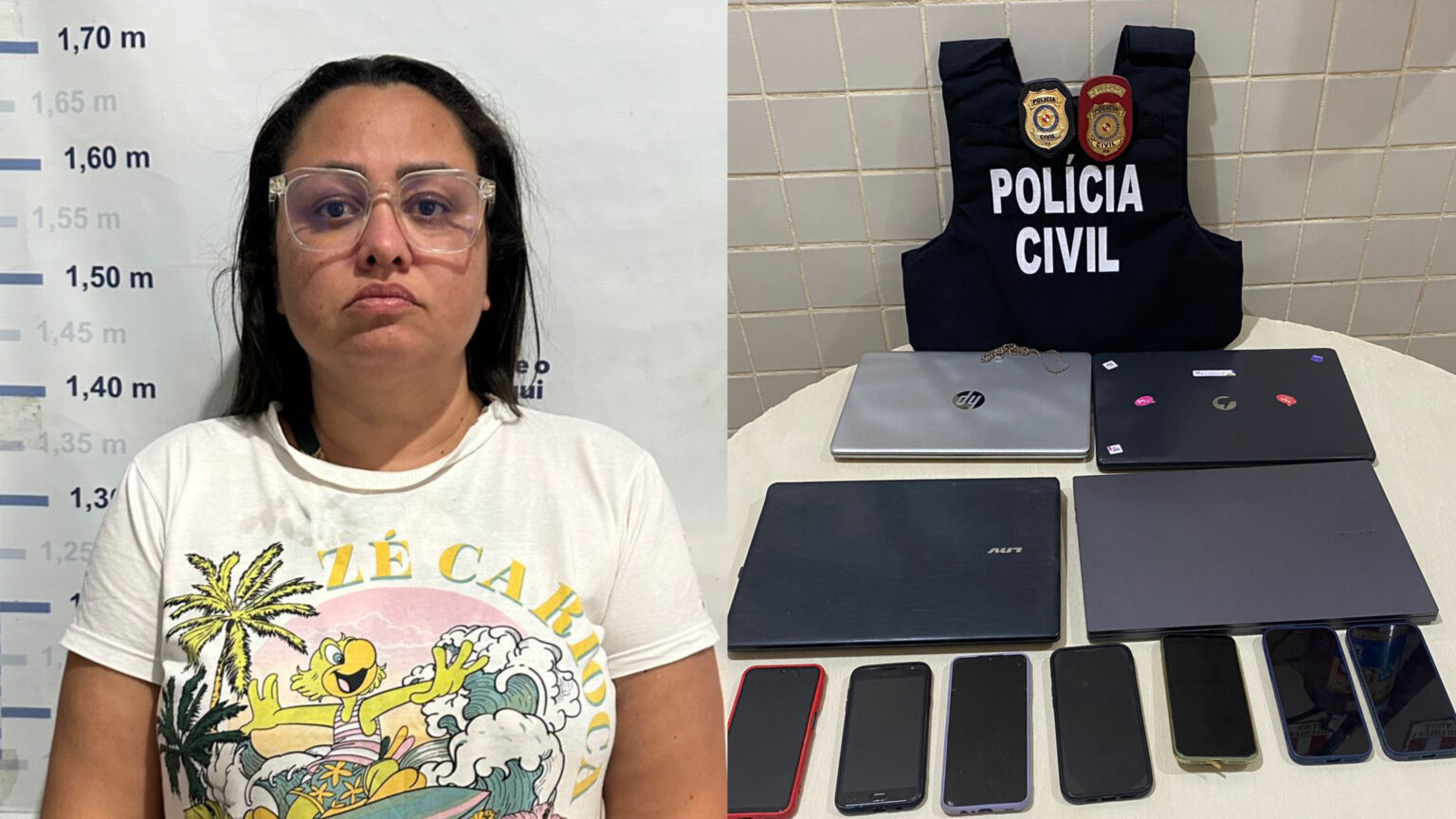 PC prende mulher suspeita de vender cargos públicos por até R$ 5 mil em Marabá