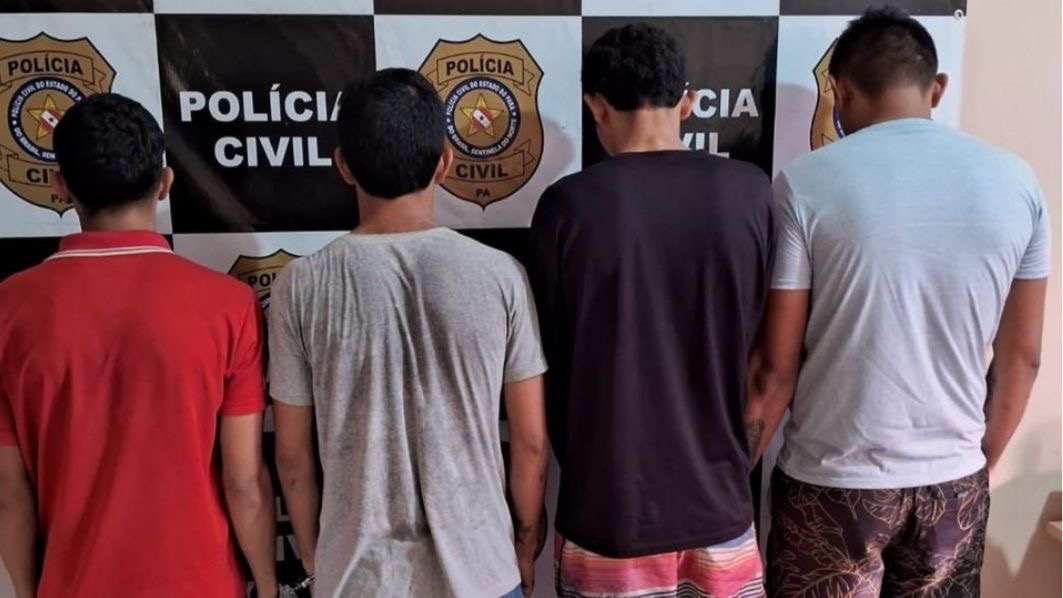 Quatro homens presos por roubo de quase R$ 1 Milhão no Pará
