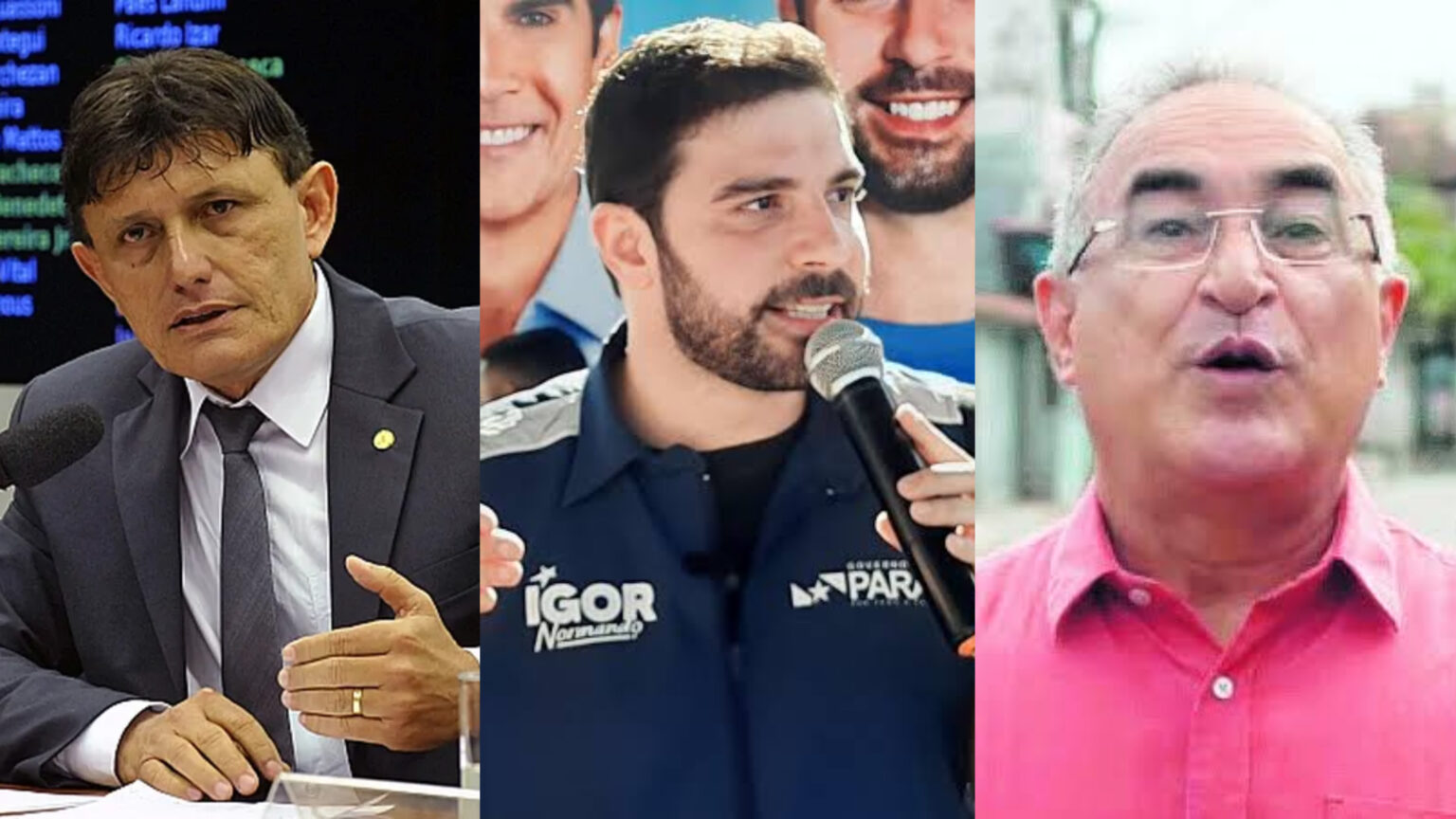 Belém: Éder Mauro, 30%; Igor Normando, 18%; Edmilson, 13%
