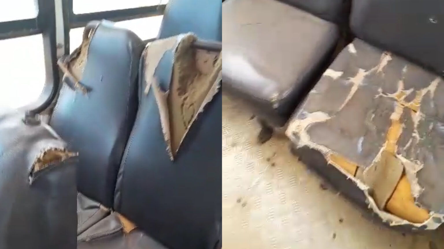 Vídeo: estudantes denunciam condições precárias de ônibus escolar em Nova Ipixuna