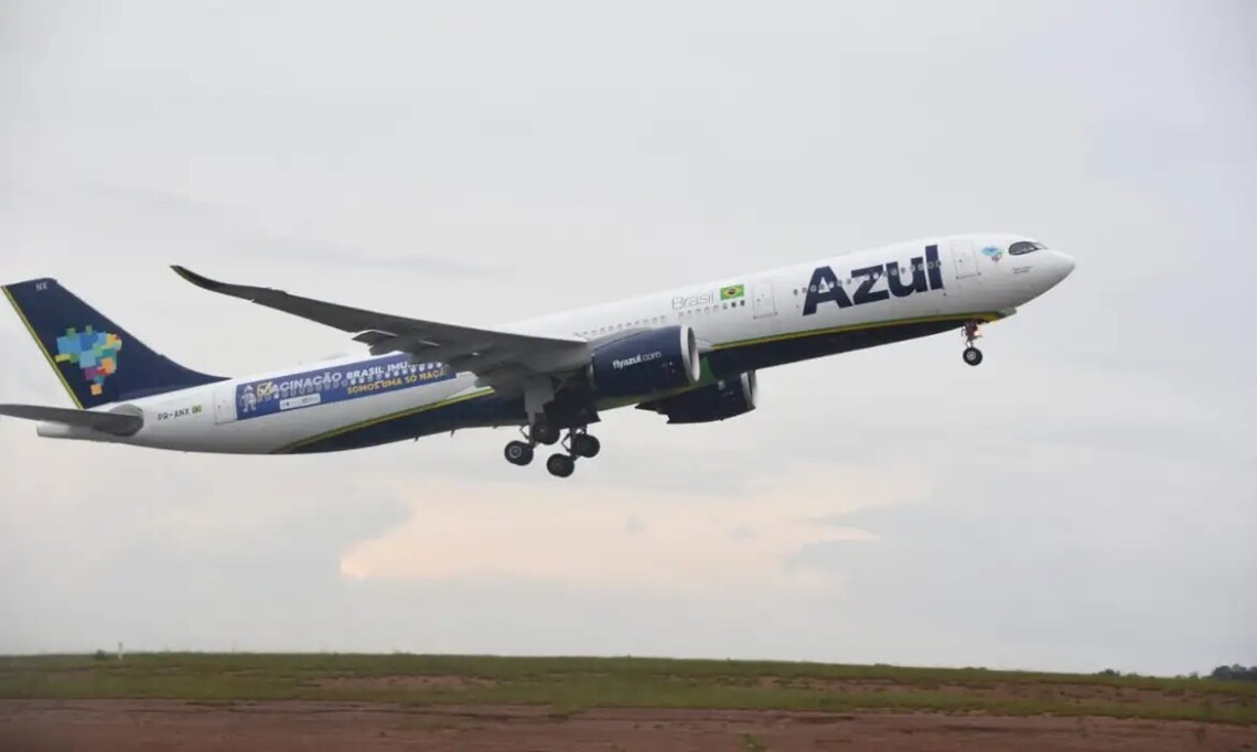 Voo da Azul com destino a Guarulhos retorna para Belém por “questões técnicas”