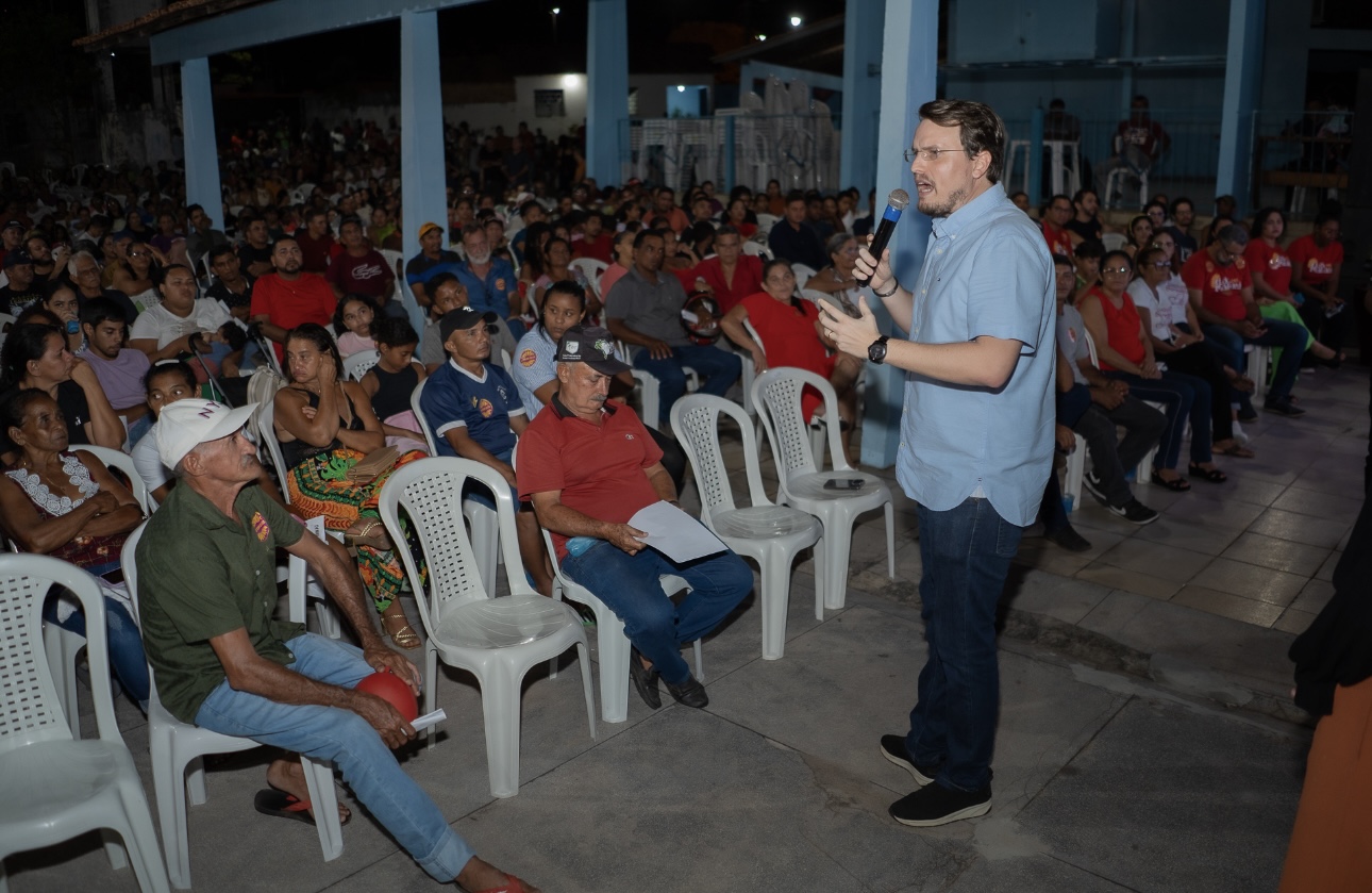 Dirceu reúne mais de mil apoiadores em 3ª reunião de pré-campanha em Marabá