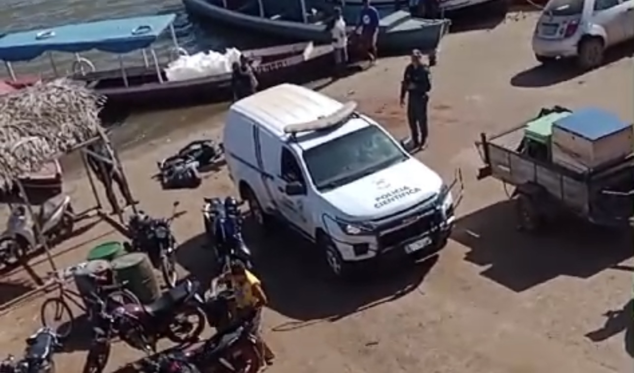 Corpo é avistado por populares boiando no Rio Tocantins, em Marabá