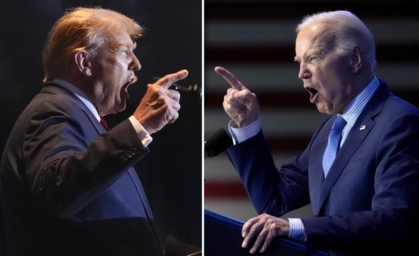 Eleições nos EUA: Biden e Trump fazem 1º debate em tom agressivo e com troca de ofensas