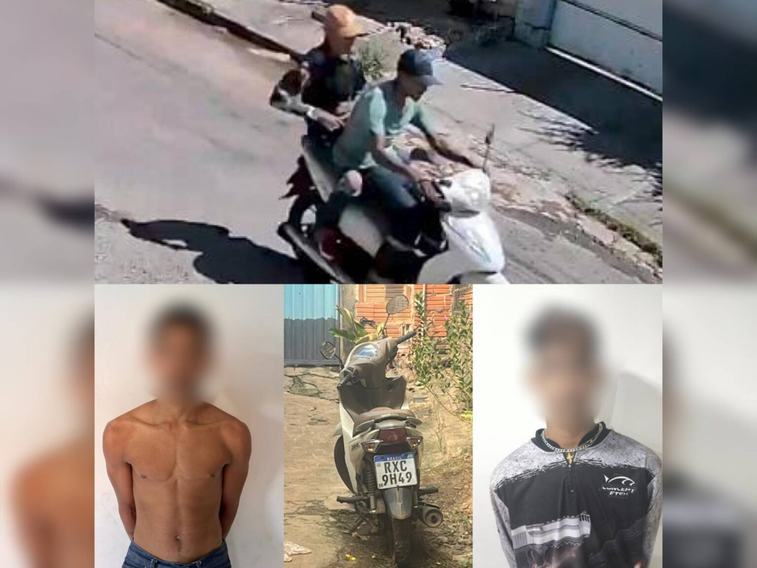Trio é preso em flagrante suspeito de vários arrastões em Parauapebas