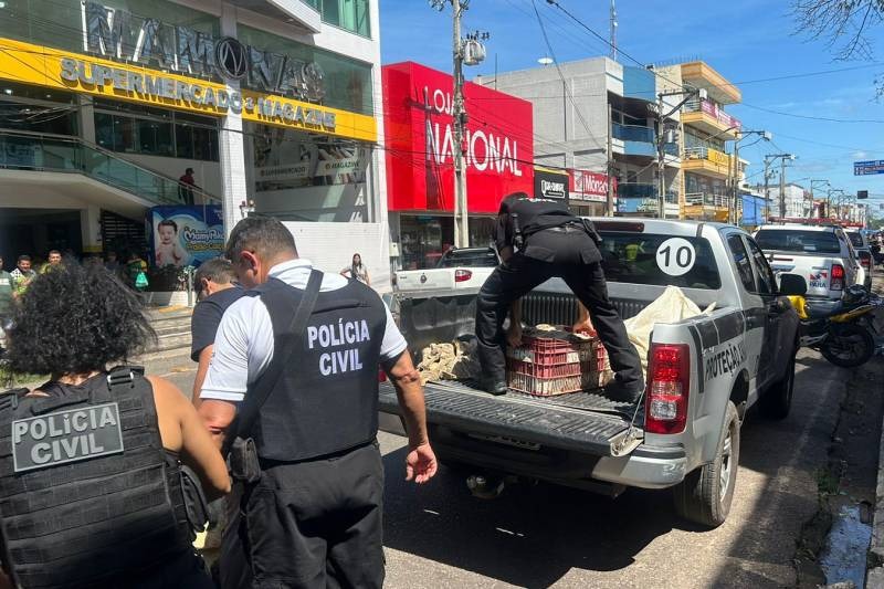 PC apreende 5 toneladas de carnes de animais silvestres no Pará