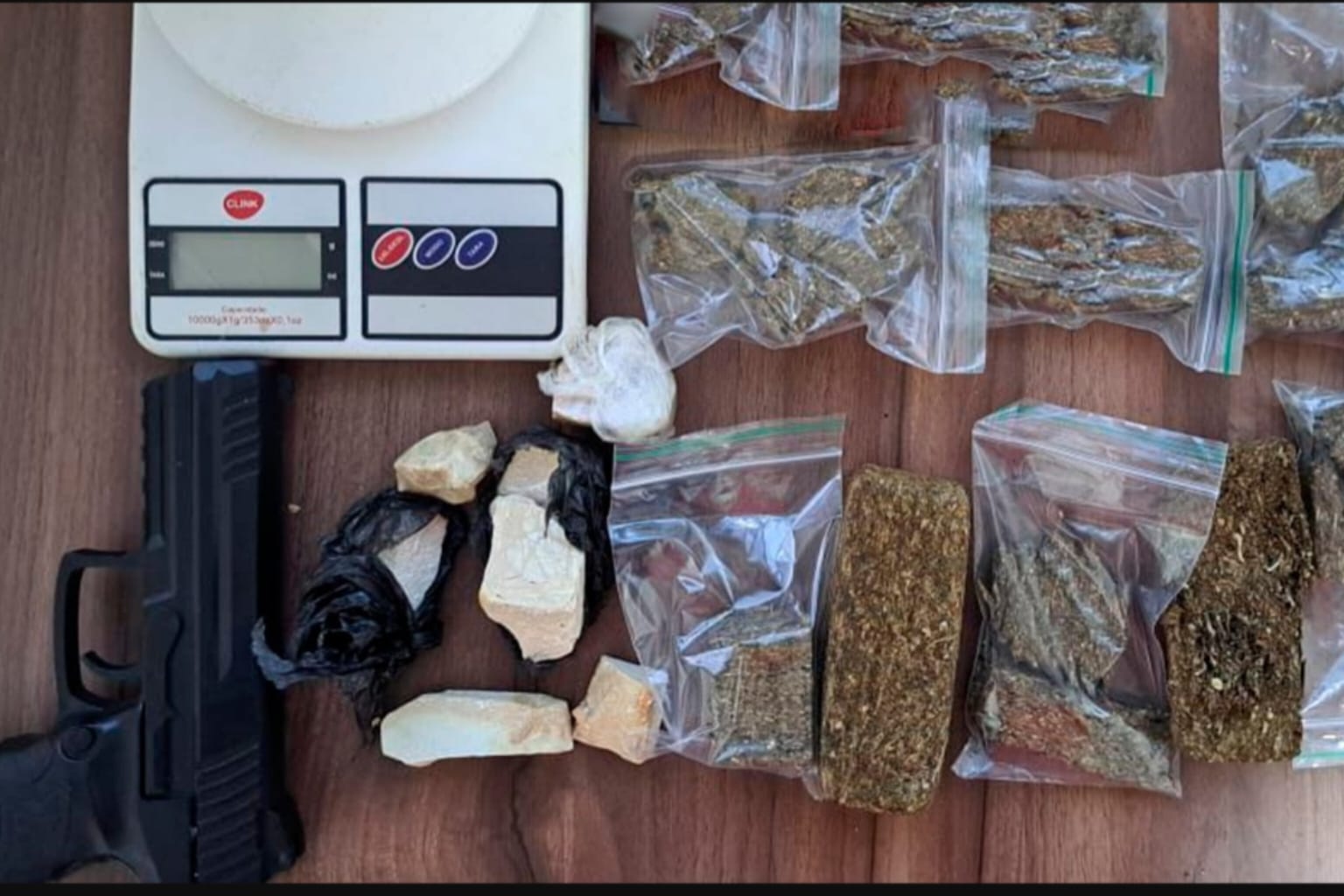 Integrante de facção criminosa é preso com drogas e arma em Parauapebas