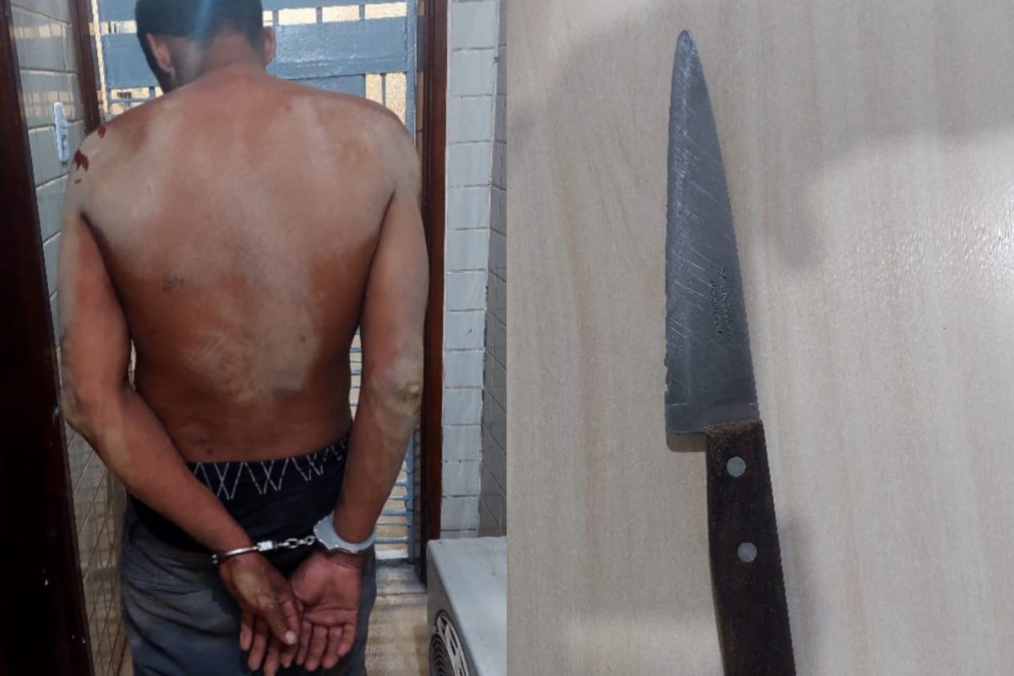 Após beber, homem fere companheira com faca em Itupiranga