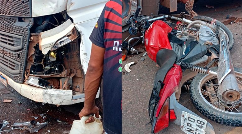 Motociclista morre ao colidir com carreta no Pará
