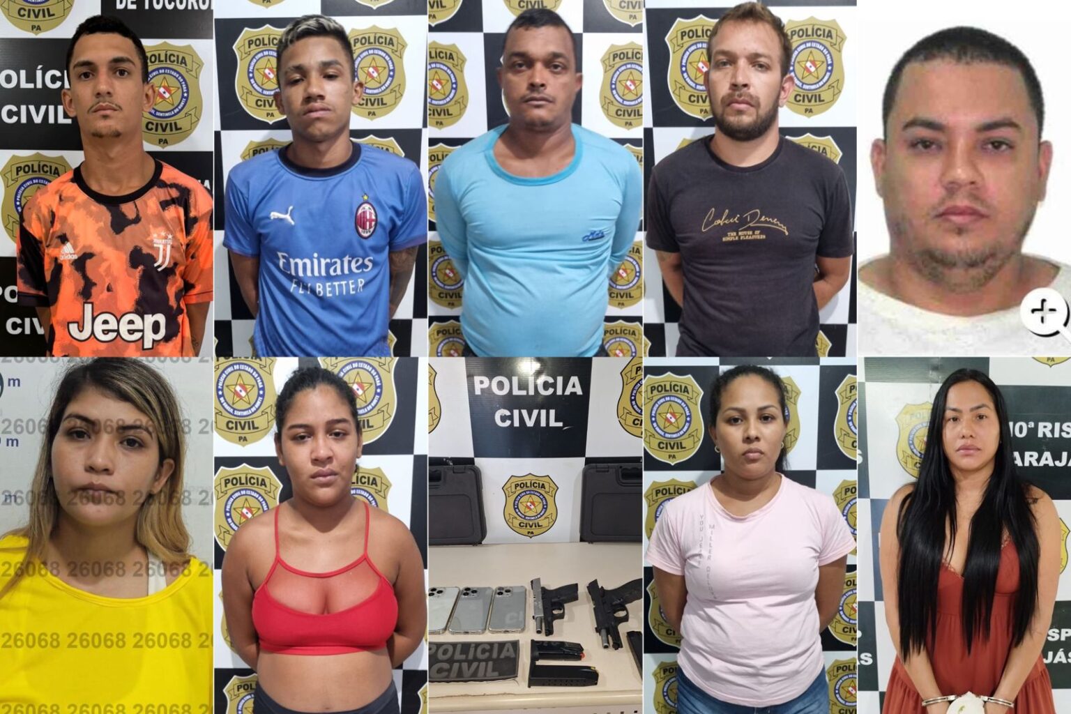 Operação da PC prende 9 integrantes de organização criminosa no sudeste do Pará