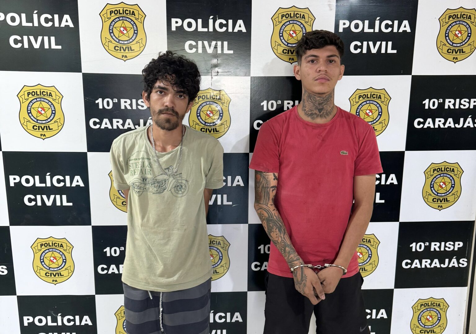 VÍDEO: Polícia Civil prende dupla suspeita de assaltar motoristas de aplicativo em Marabá