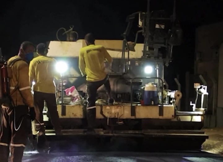 Pavimentação e reconstrução de ruas seguem a todo vapor em Xinguara