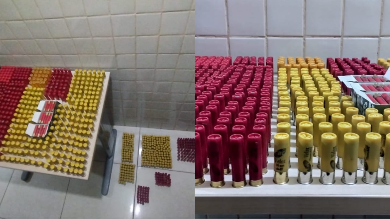 Polícia Militar apreende mais de 1800 munições na BR-230 em Marabá
