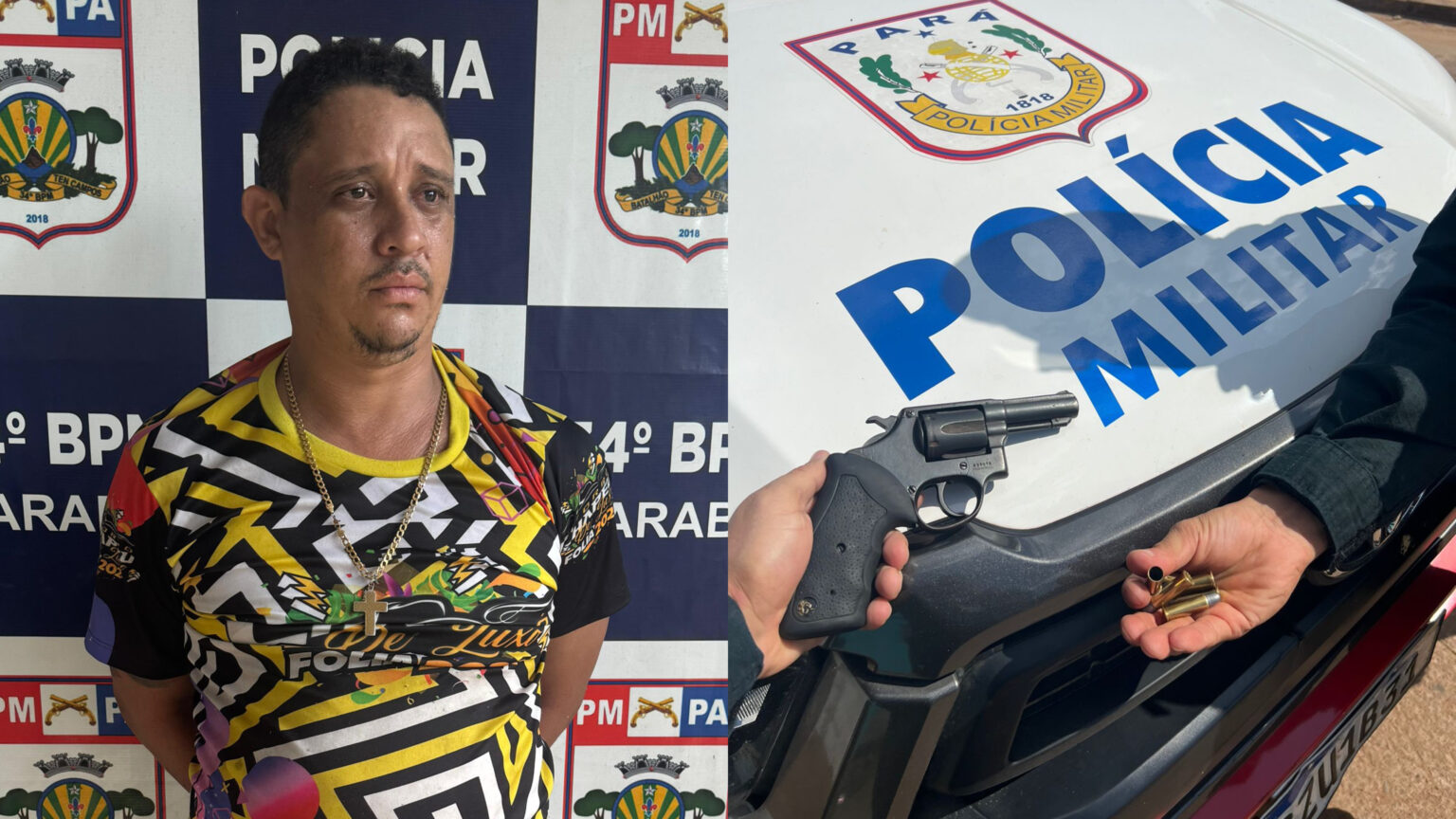 Homem é preso suspeito de tentativa de homicídio em Marabá