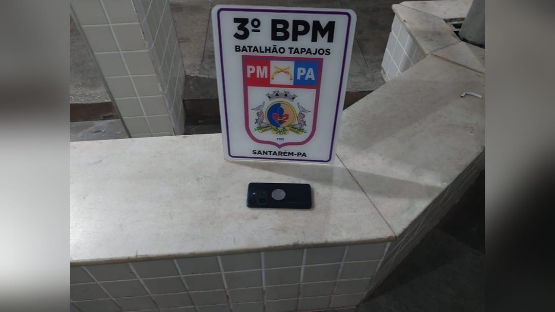 Jovem é perseguido por vítima e acaba preso pela PM após furtar celular no Pará