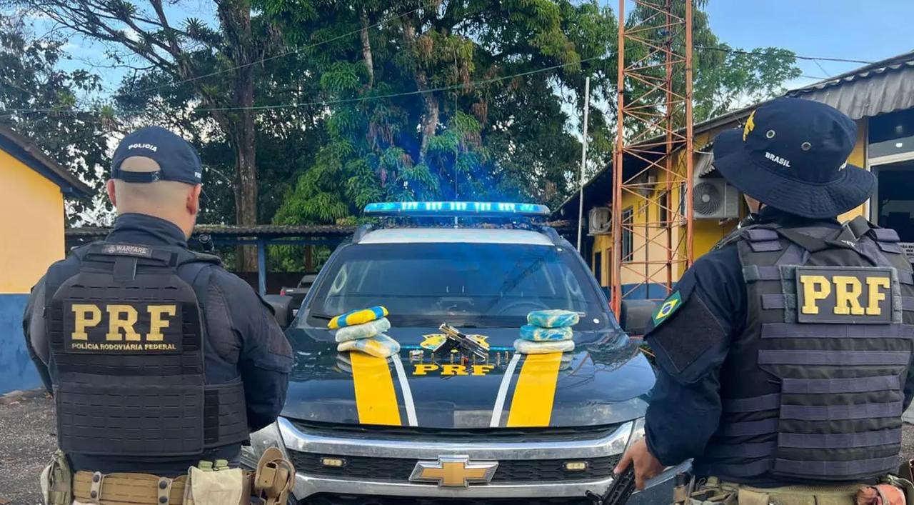 Foragido é preso e cocaína, arma de fogo e munições são apreendidas no Pará
