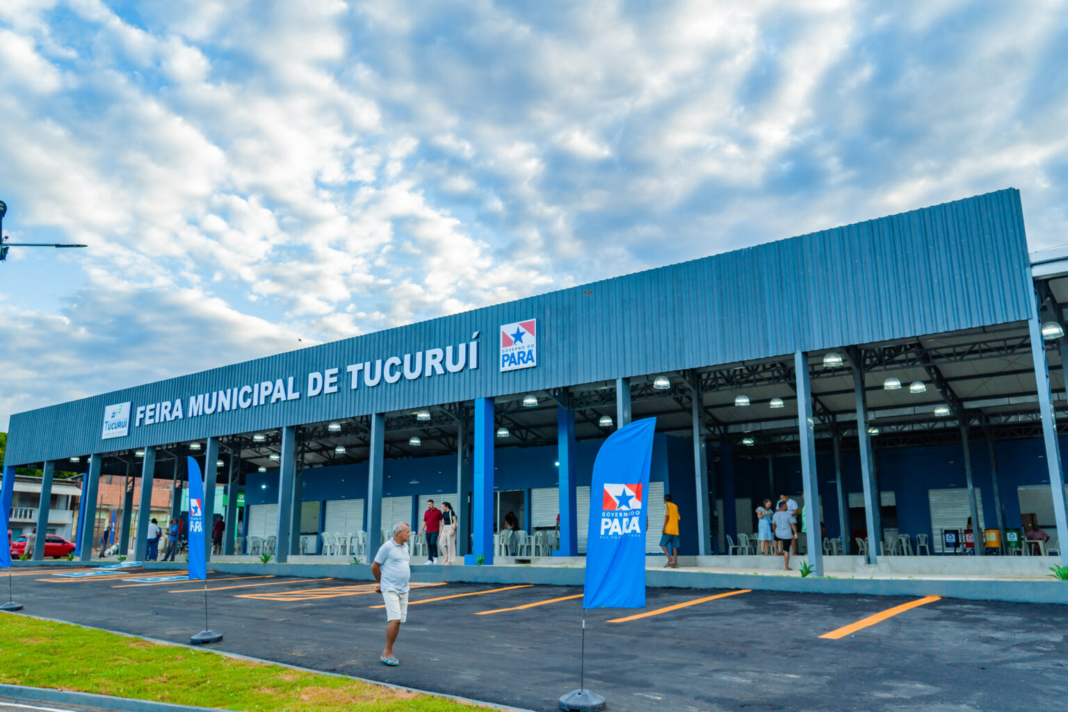 Prefeitura de Tucuruí inaugura primeira etapa da nova Feira Municipal