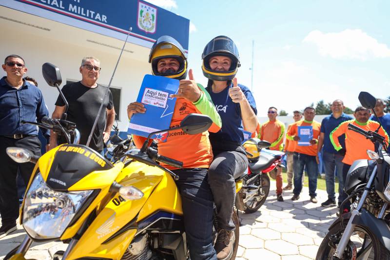 ‘Mototaxista Pai D’égua’ financia mais de 400 motocicletas no primeiro semestre de 2024