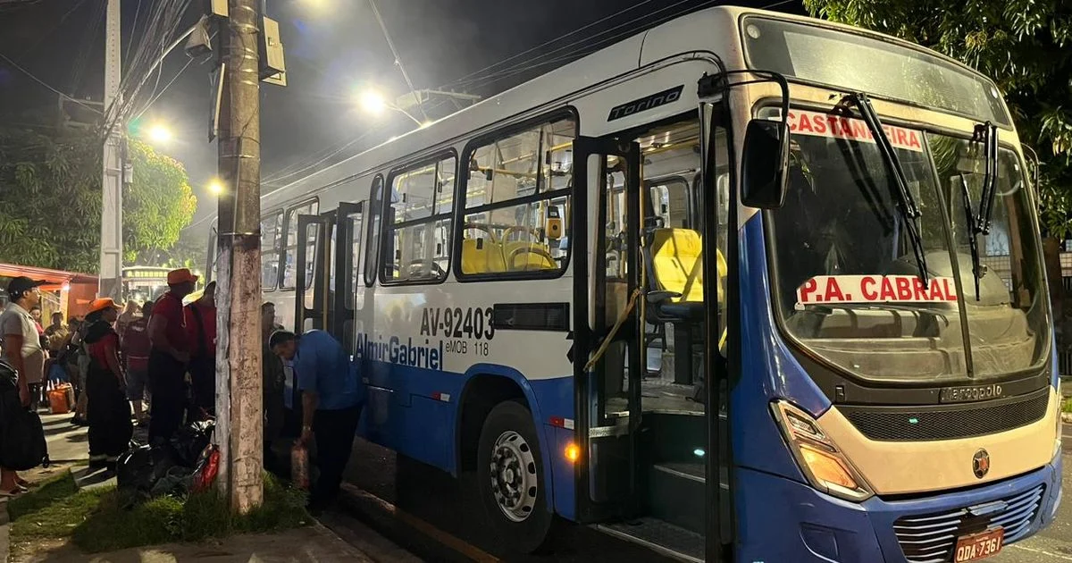 Princípio de incêndio em ônibus assusta passageiros no Pará