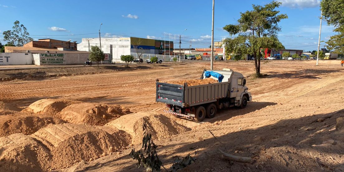 Parque turístico será construído no canteiro da VP-8, entre as Folhas 29 e 30