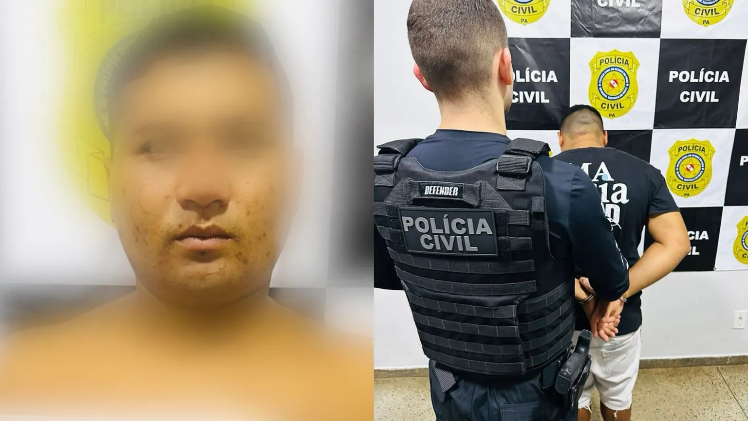 Polícia prende suspeito de tentar matar homem a facadas por ciúmes no nordeste do Pará