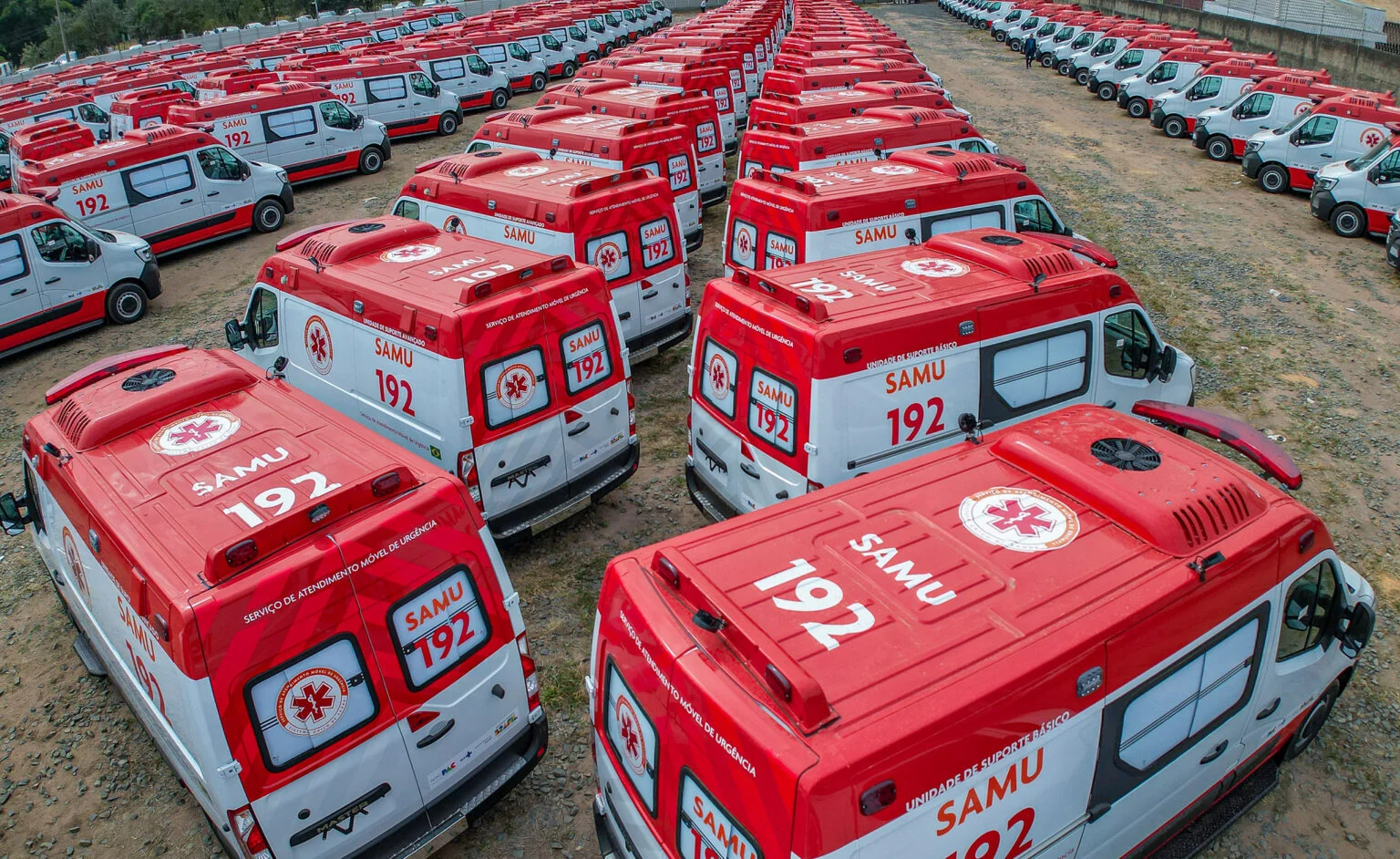 Pará recebe reforço no Samu 192 com seis novas ambulâncias