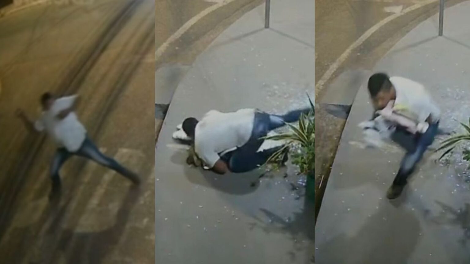 Ladrão quebra vitrine de loja, mas cai durante fuga em Parauapebas