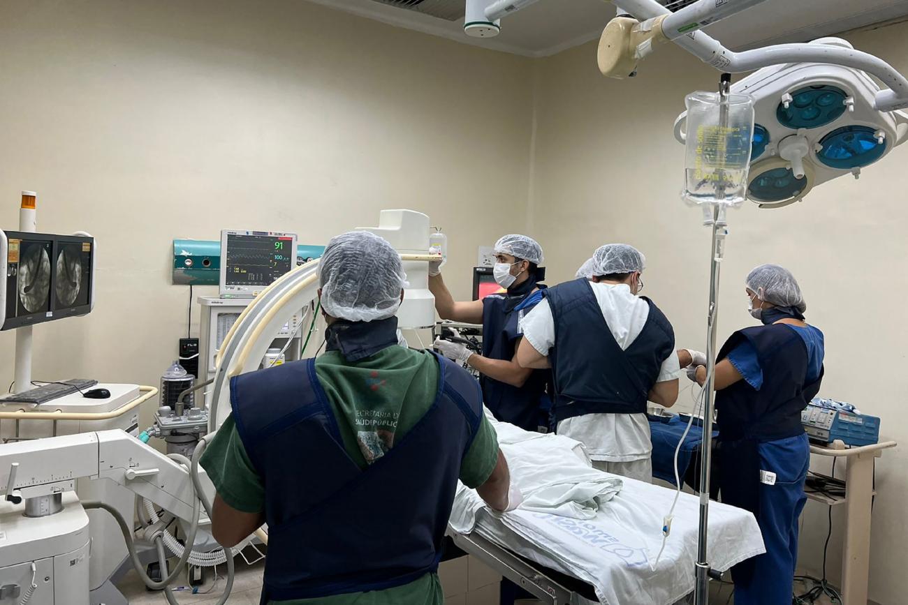 Hospital Regional de Marabá realiza procedimento inédito no tratamento de doenças digestivas
