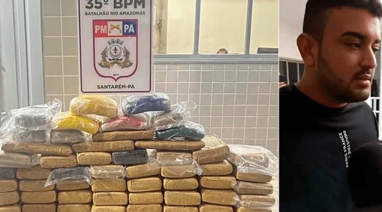Filho de vereador é preso preventivamente suspeito de tráfico de drogas no oeste do Pará