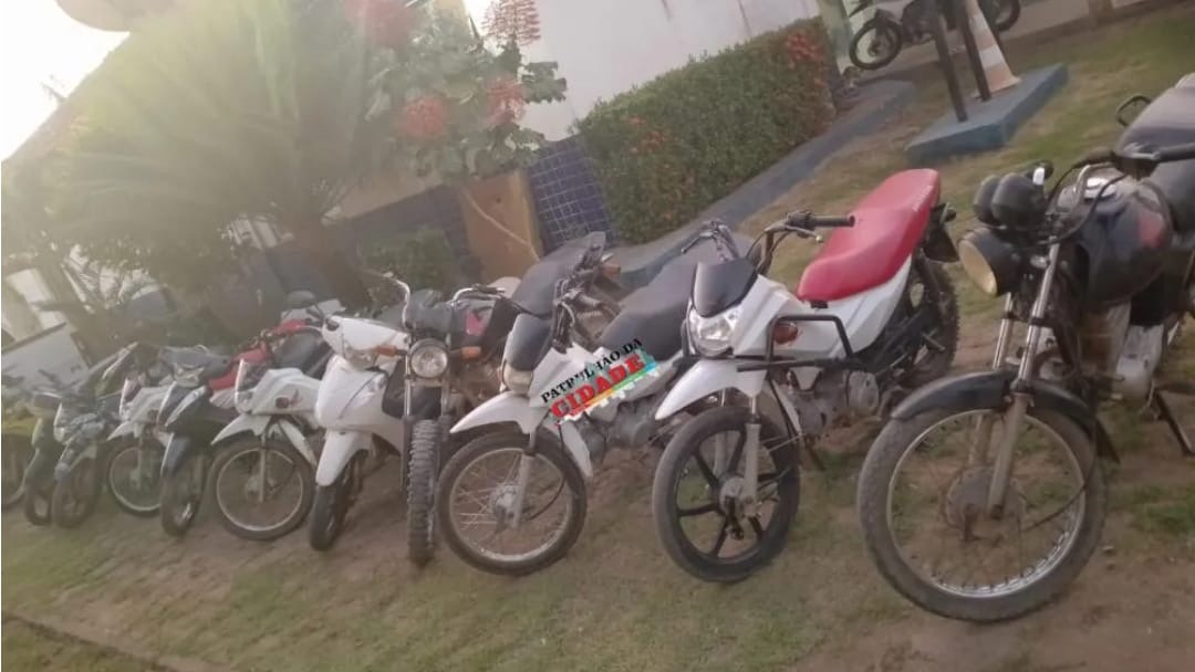 Operação da polícia e Ministério Público apreende 11 motos no oeste do Pará